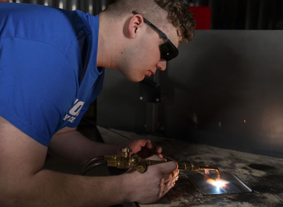 Includes experience in construction, engineering, manufacturing, automotive and/or skilled trades apprenticeship