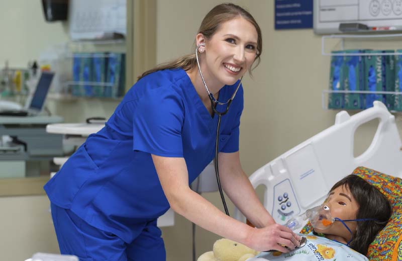 • Students gain hands-on experience while advancing from CNA to BSN