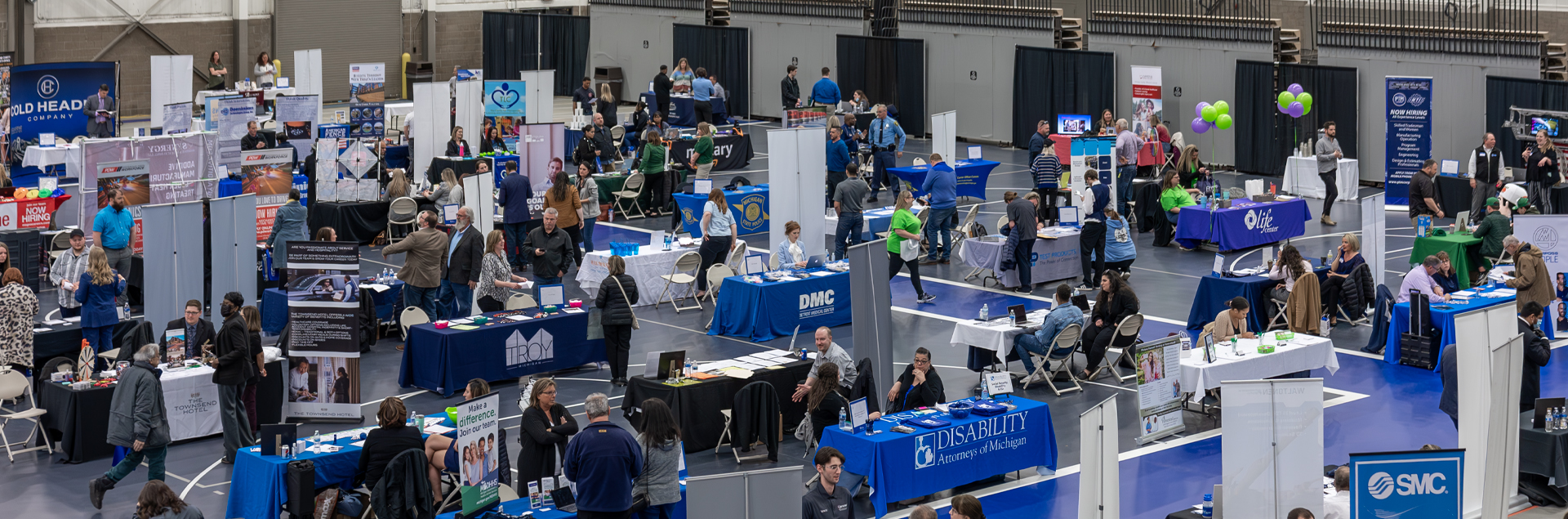More than 200 employers drew job seekers to the 2023 job fair.