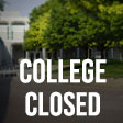 college closed