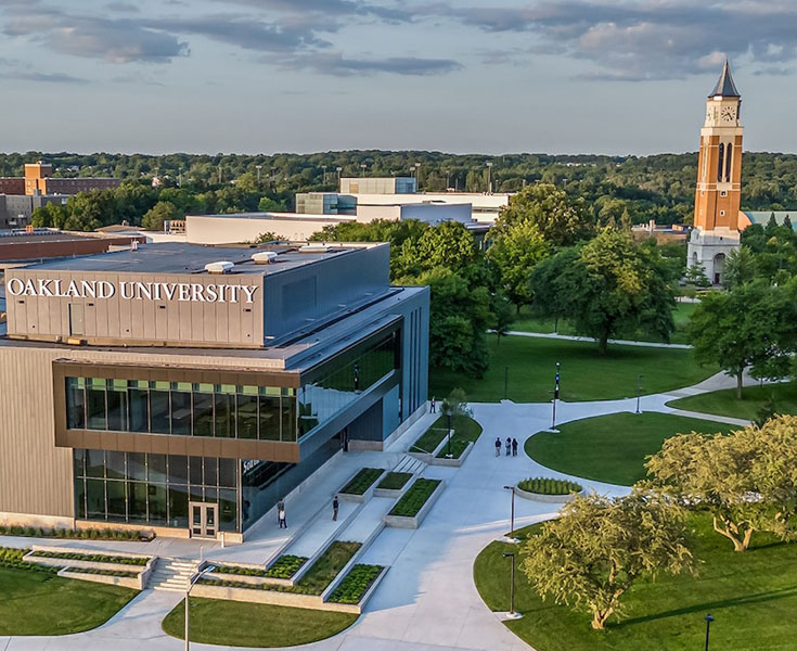 oakland university header