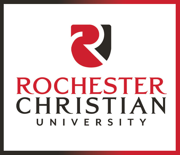 Rochester Christian University logo.