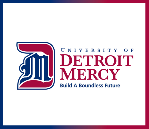 University of Detroit Mercy logo.